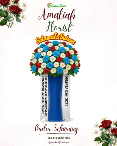Standing Flower di Bandar Sakti